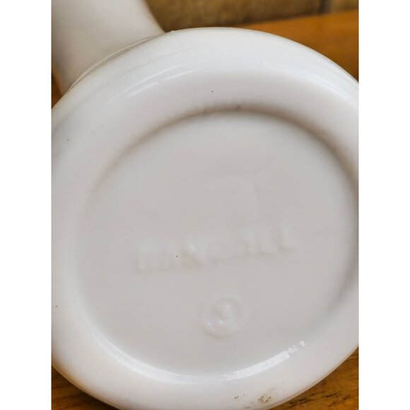 Vintage 6" Randall Milk Glass Beehive Bud Vase - Picture 8 of 8